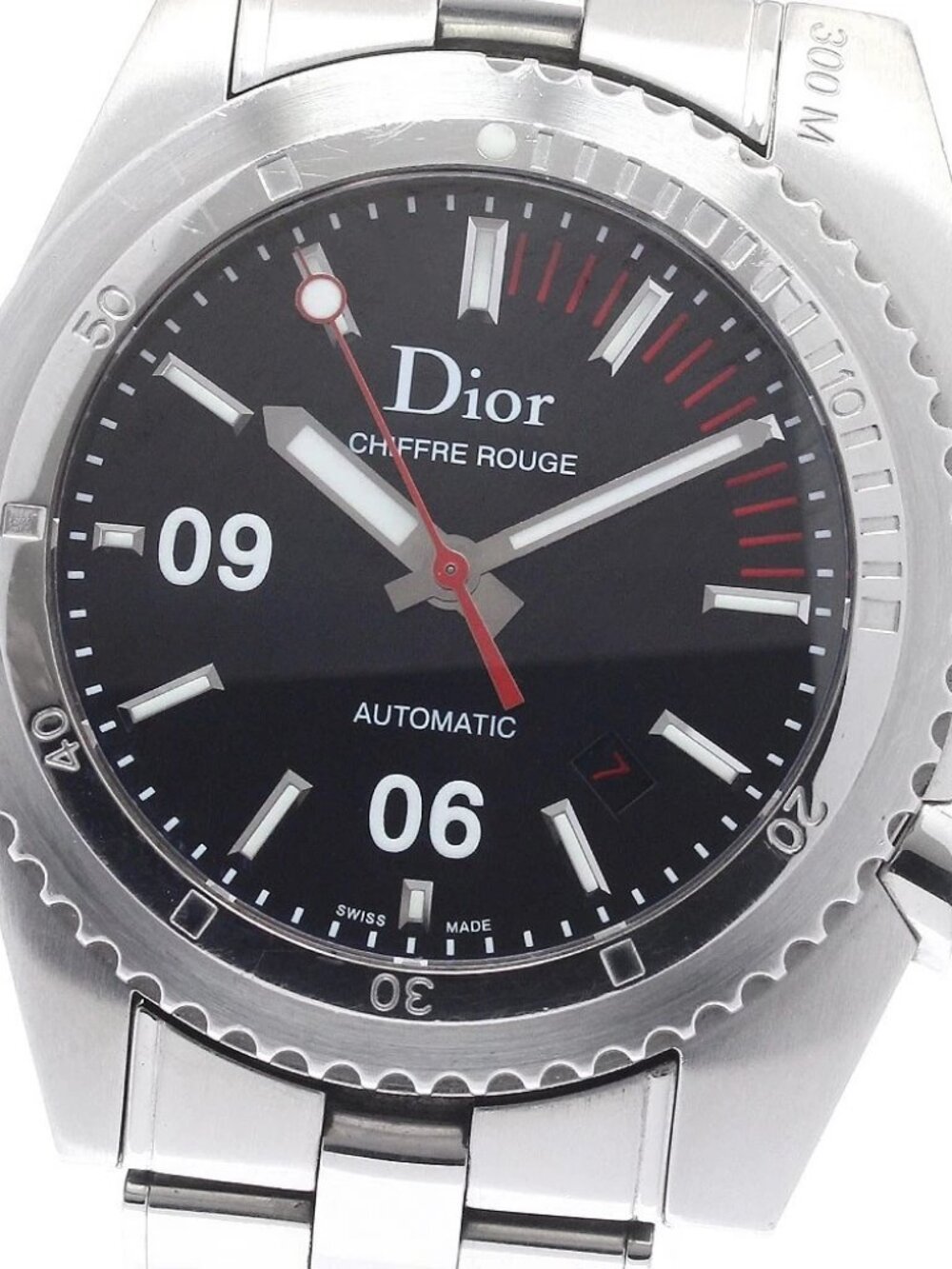 Dior Cyfuru Rouge CD085510/D01 Date black Dial Automatic Men's Watch_948401